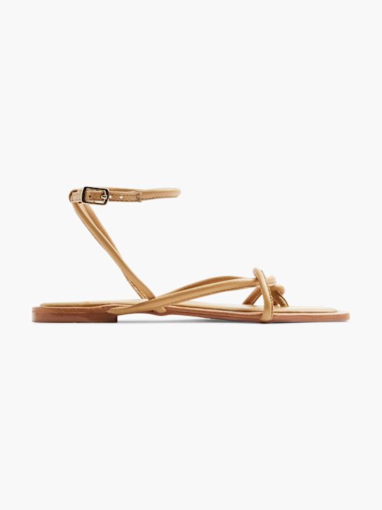 Vero Moda Sandále s oddeľovačom prstov Béžová 3315 1