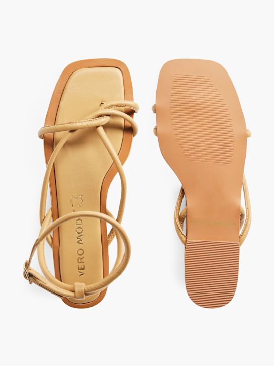 Vero Moda Sandále s oddeľovačom prstov Béžová 3315 3