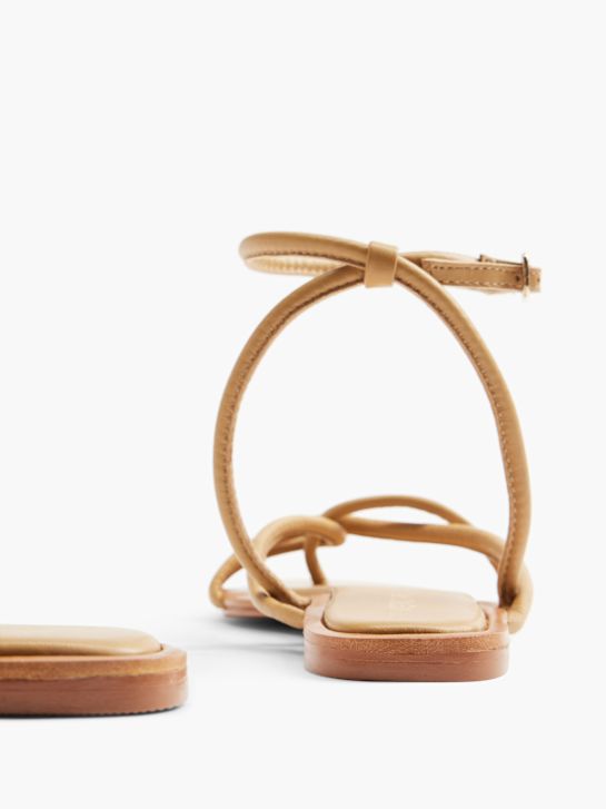 Vero Moda Sandále s oddeľovačom prstov Béžová 3315 4