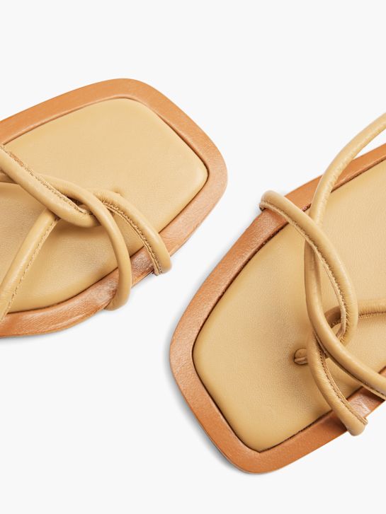 Vero Moda Sandále s oddeľovačom prstov Béžová 3315 5