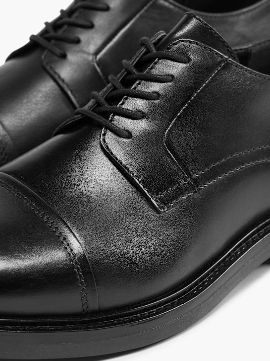 AM SHOE Businessschuh Schwarz 6027 5