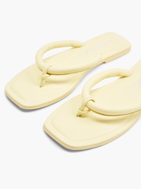 Vero Moda Sandal med tå-split Gul 6970 5