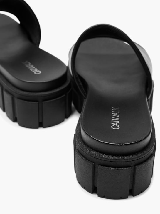 Catwalk Slip-in sandal Svart 2404 4