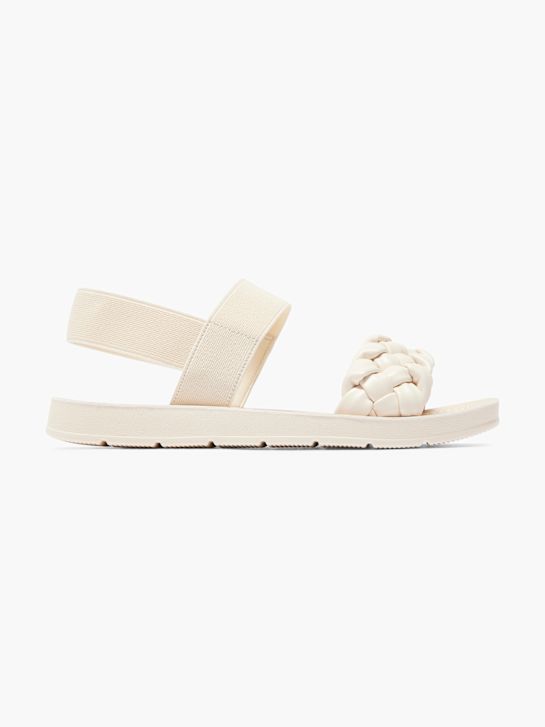 Graceland Sandalias Crema 1474 1