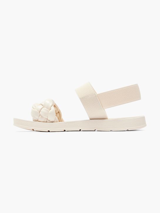 Graceland Sandalias Crema 1474 2