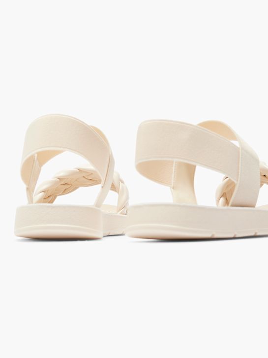 Graceland Sandalias Crema 1474 4