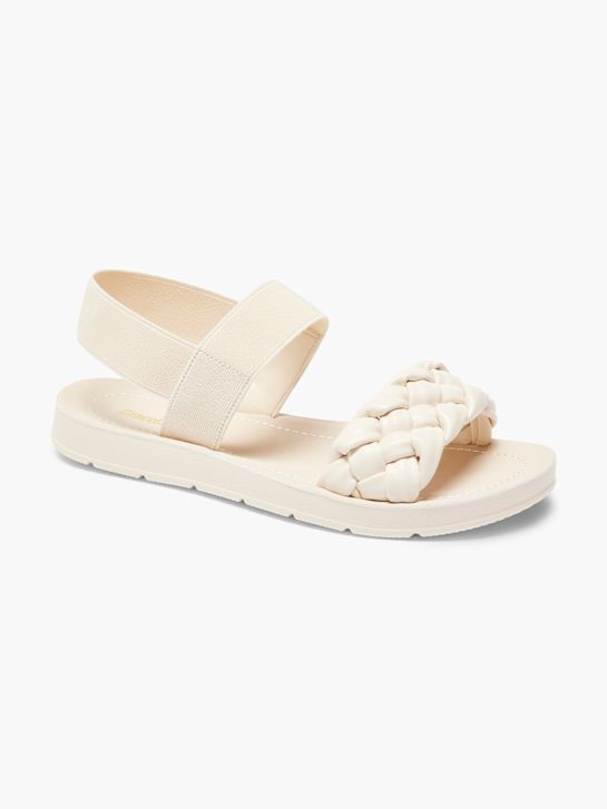 Graceland Sandalias Crema 1474 6