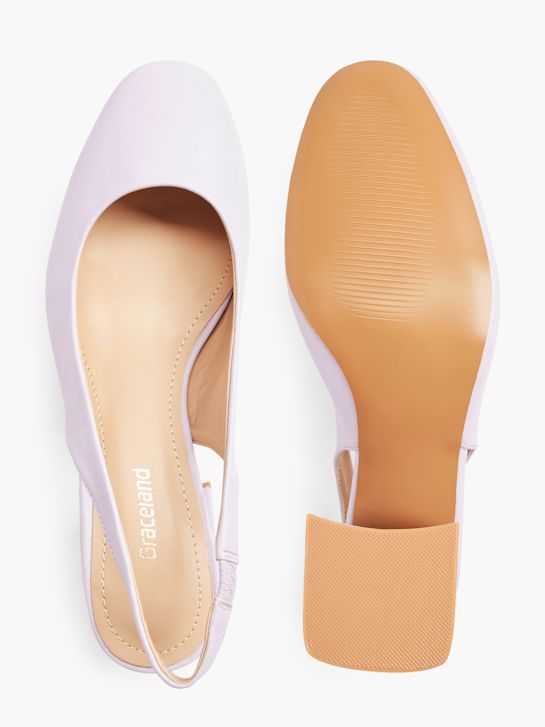 Graceland Slingback pump Lilla 2416 3