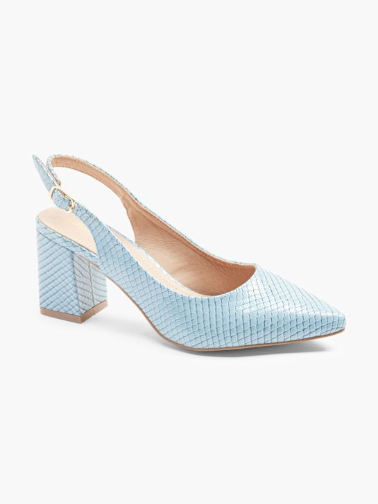 Catwalk Slingback pump Blå 761 6