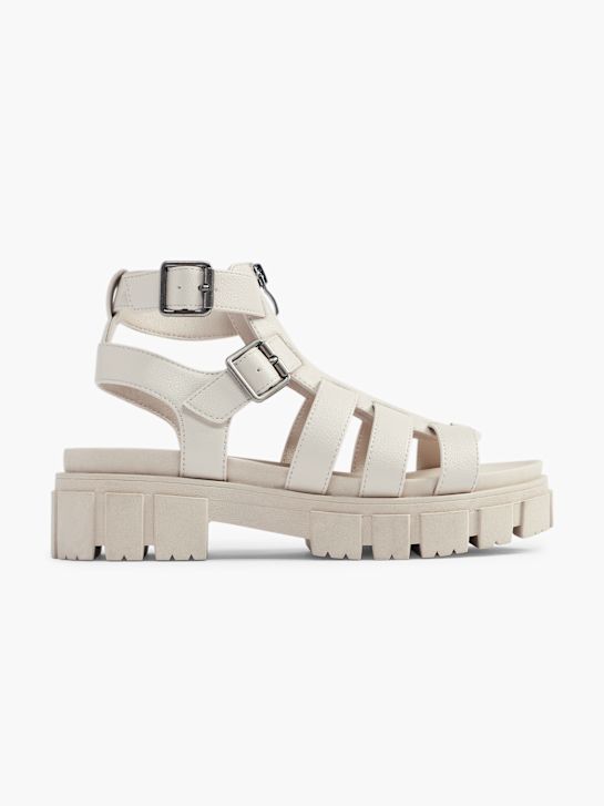Catwalk Sandalias de tacón Beige 6046 1