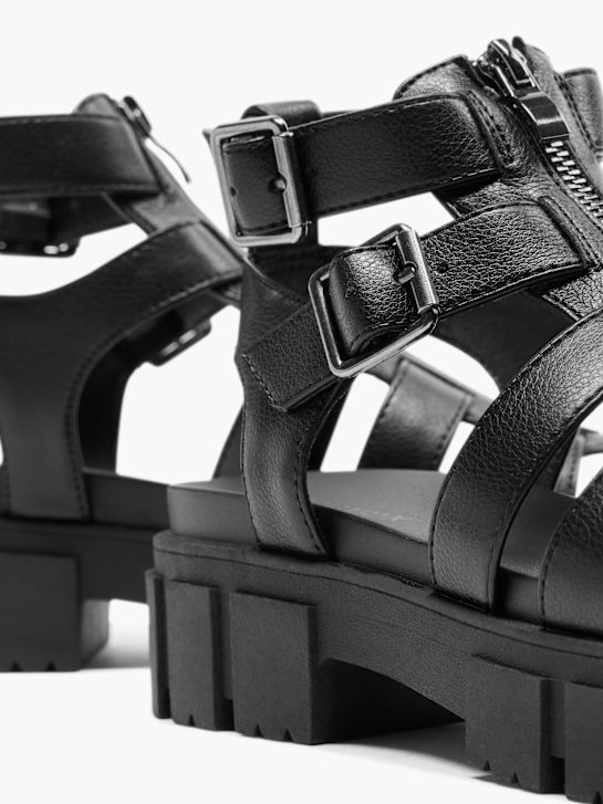 Catwalk Sandalias de tacón Negro 4246 5