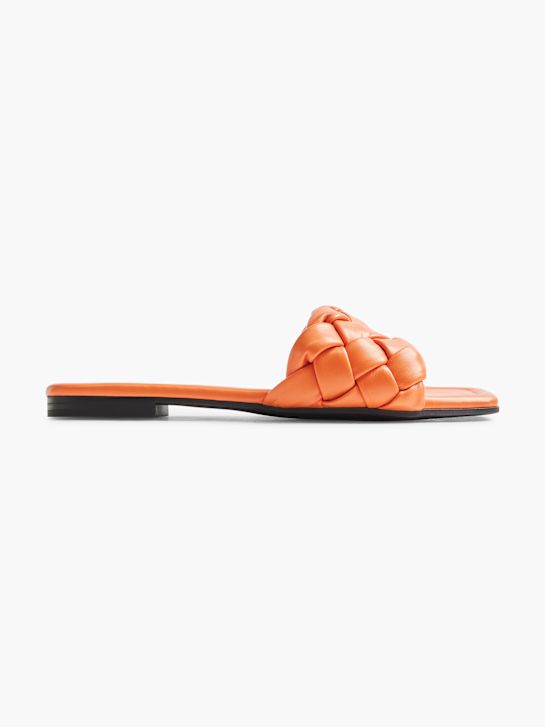 Catwalk Flache Pantolette Orange 20972 1