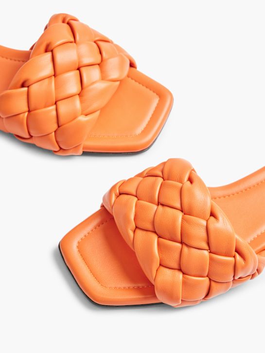 Catwalk Flache Pantolette Orange 20972 5