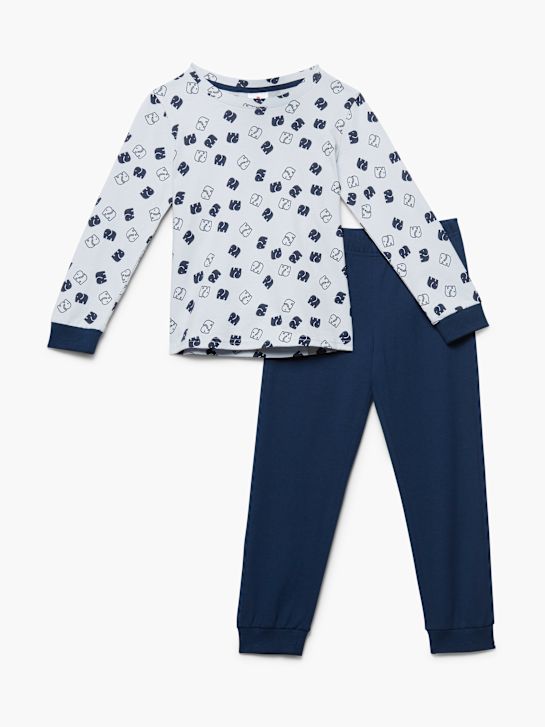 elefanten Nachtwäsche Blau 36371 1