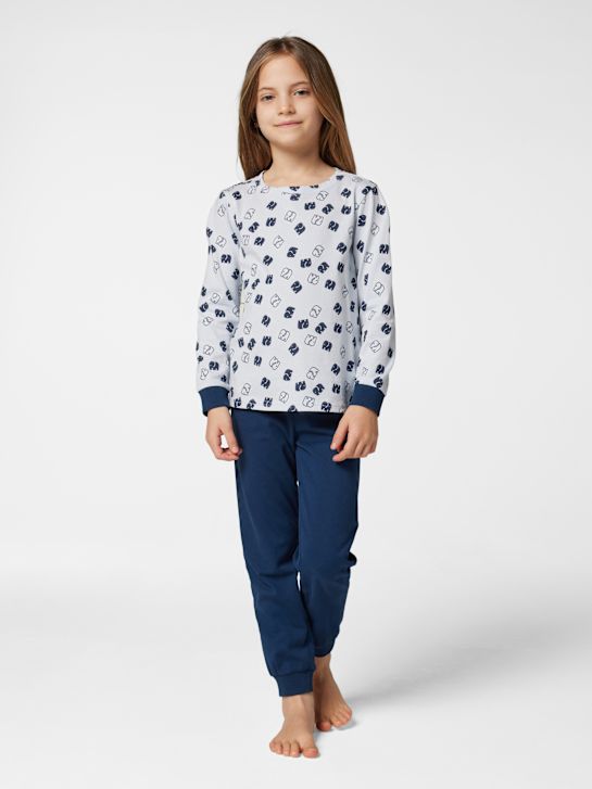 elefanten Nachtwäsche Blau 36371 5
