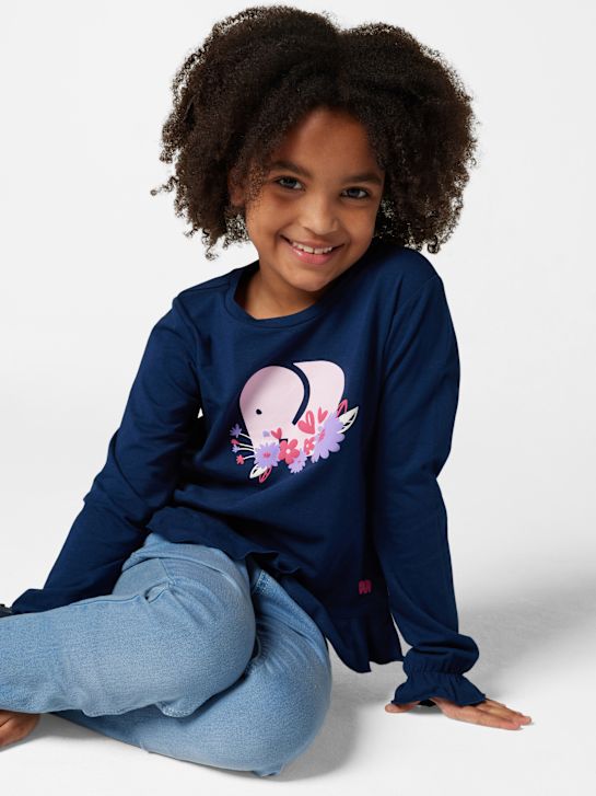 elefanten Longsleeve Blau 36595 5