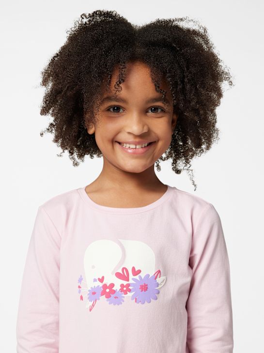 elefanten Longsleeve Rosa 36262 2