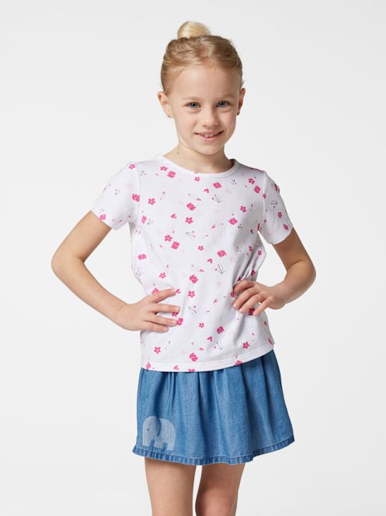 elefanten T-Shirt Weiß 36884 4