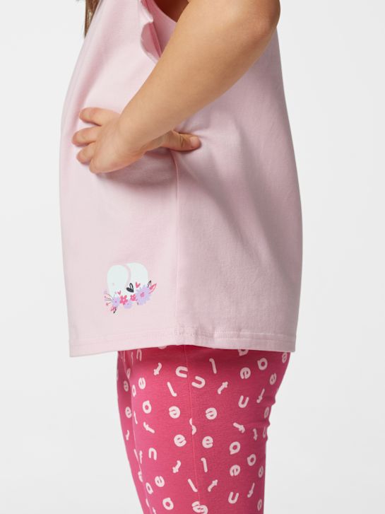 elefanten T-Shirt Rosa 36896 5