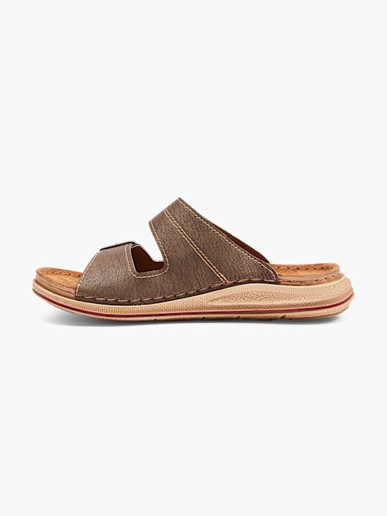 Easy Street Slip in sandal Brun 4255 2