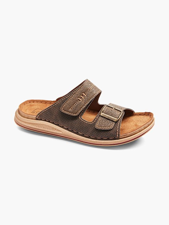 Easy Street Slip in sandal Brun 4255 6