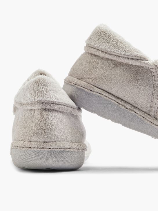 Casa mia Plush slipper Grey 6055 4