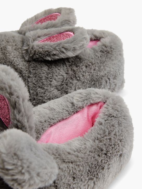 Cupcake Couture Pliušinės šlepetės Pilka 27249 5