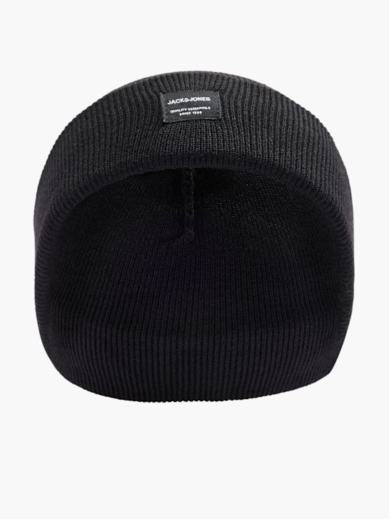 JACK & JONES Kötött sapka fekete 17556 2
