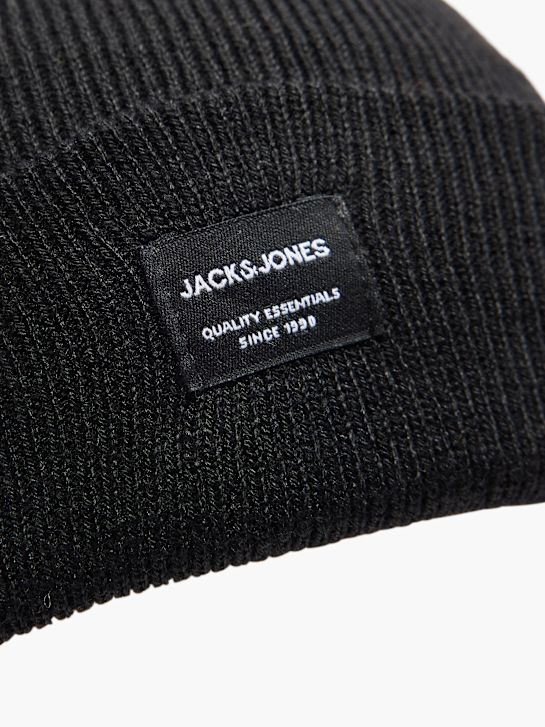 JACK & JONES Kötött sapka fekete 17556 4