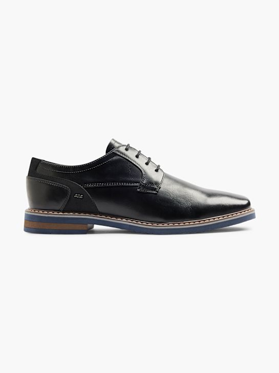 AM SHOE Poslovne cipele Crna 1533 1