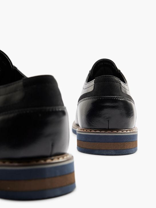 AM SHOE Poslovne cipele Crna 1533 4