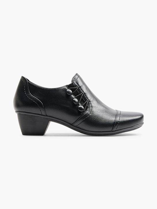 Easy Street Czółenka z zabudowanym przodem Czarny 2471 2