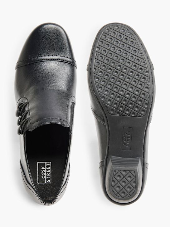 Easy Street Czółenka z zabudowanym przodem Czarny 2471 5