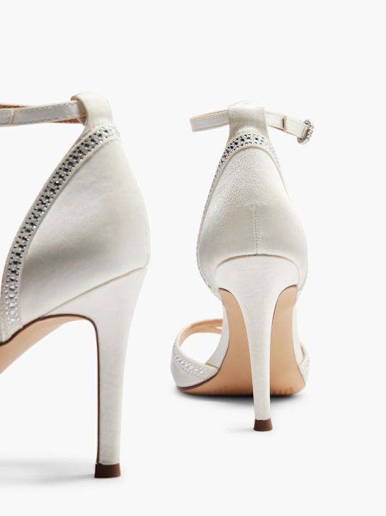 Bride Catwalk Wedding Sandals Catwalk Strapped Heel Offwhite DEICHMANN