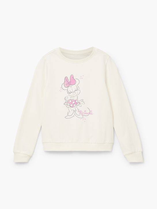 Minnie Mouse Mikina Sivobiela 4331 1
