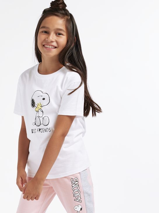 THE PEANUTS T-Shirt Biały 6149 5