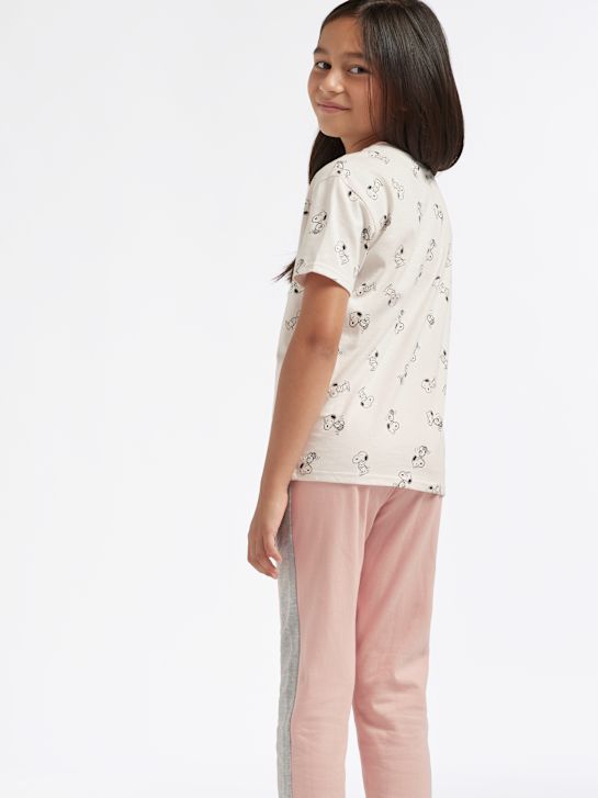 THE PEANUTS Camiseta Rosa 5255 3