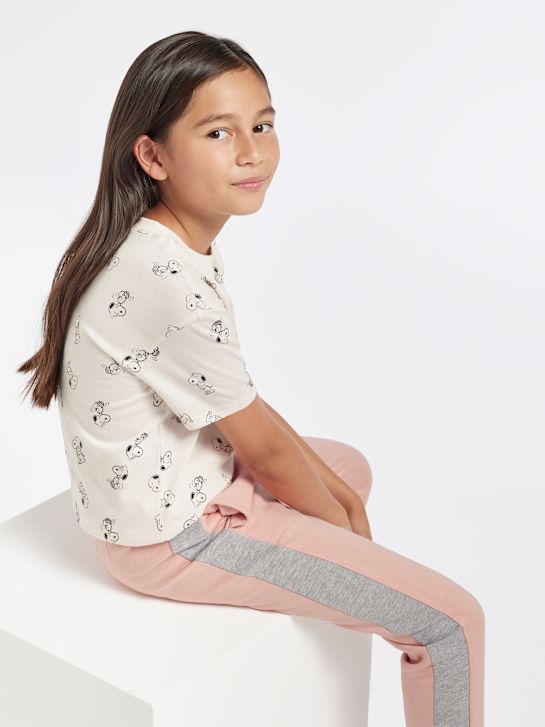 THE PEANUTS T-Shirt Rosa 5255 5