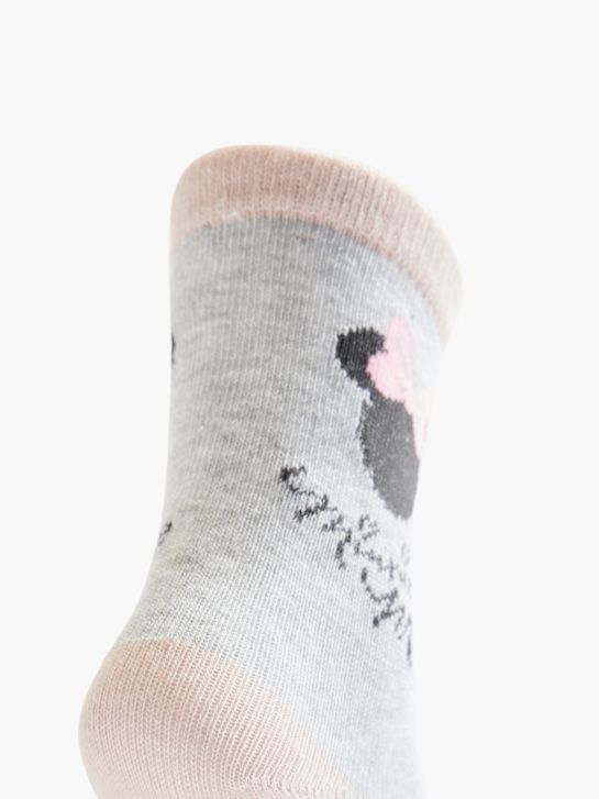 Minnie Mouse Strømpe Grå 31308 4