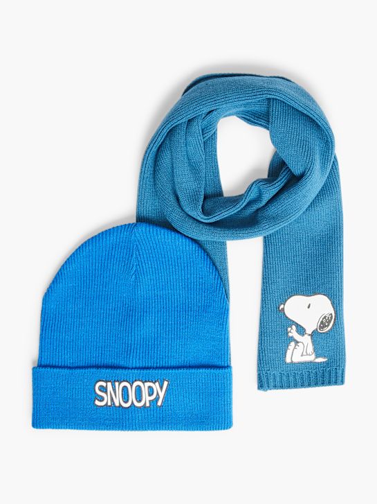 THE PEANUTS Pletená čepice Tmavě modrá 2492 1