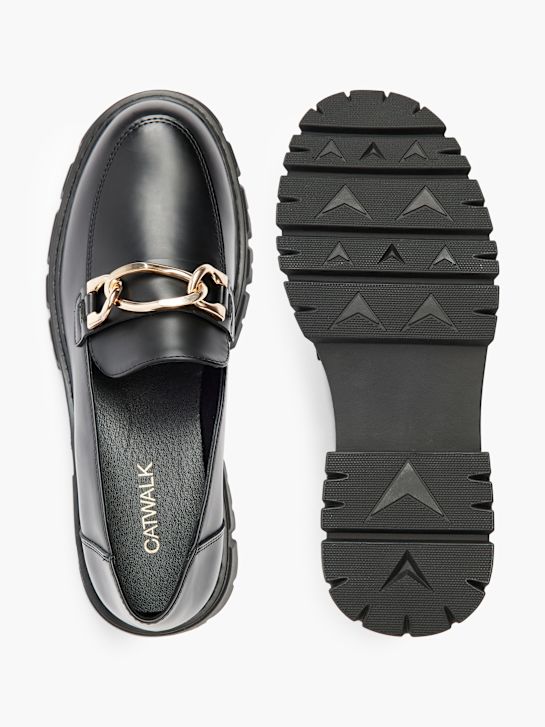 Catwalk Loaferi Negru 855 3
