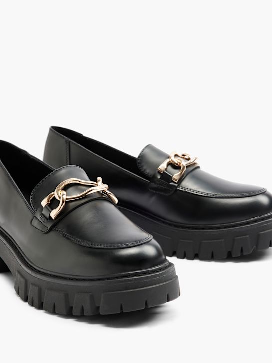 Catwalk Loaferi Negru 855 5