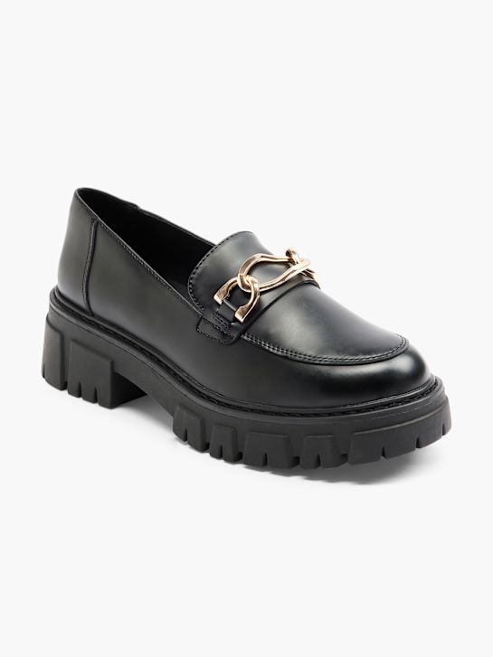 Catwalk Loaferi Negru 855 6