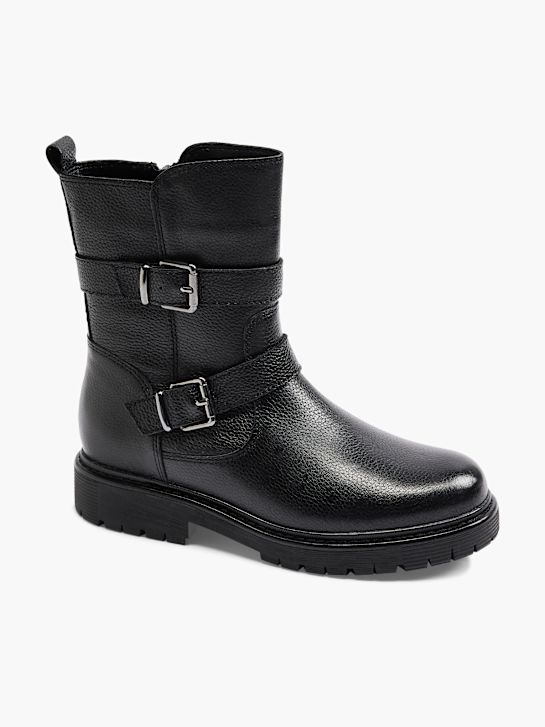 Deichmann Fifth Avenue Boots Deichmann 5th Avenue Black Buckle