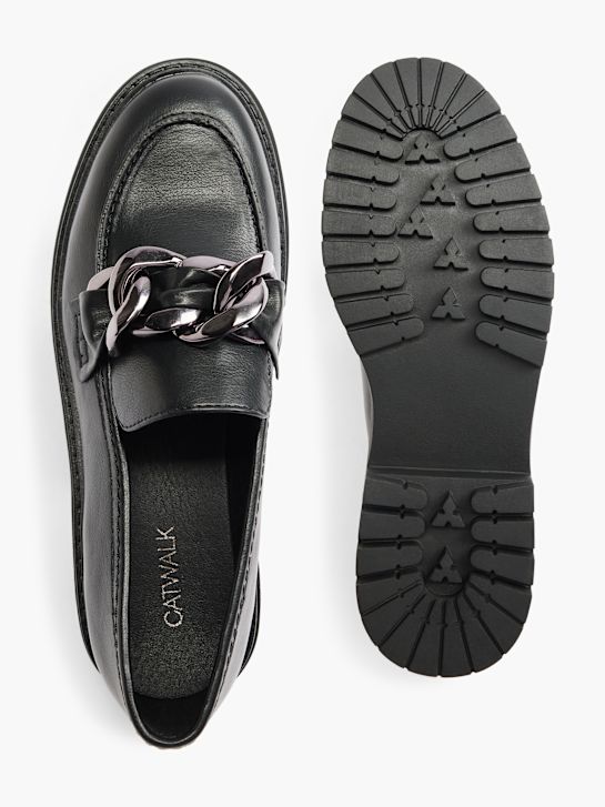 Catwalk Loaferi Negru 17444 3