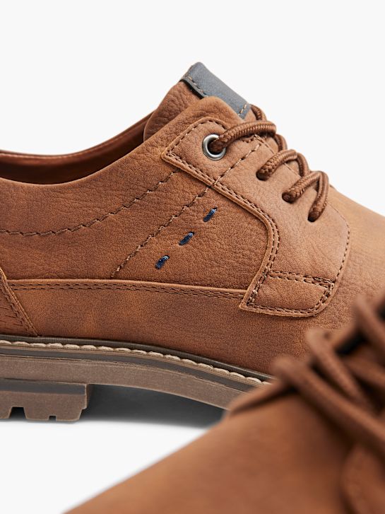 AM SHOE Businessschuh Braun 865 5