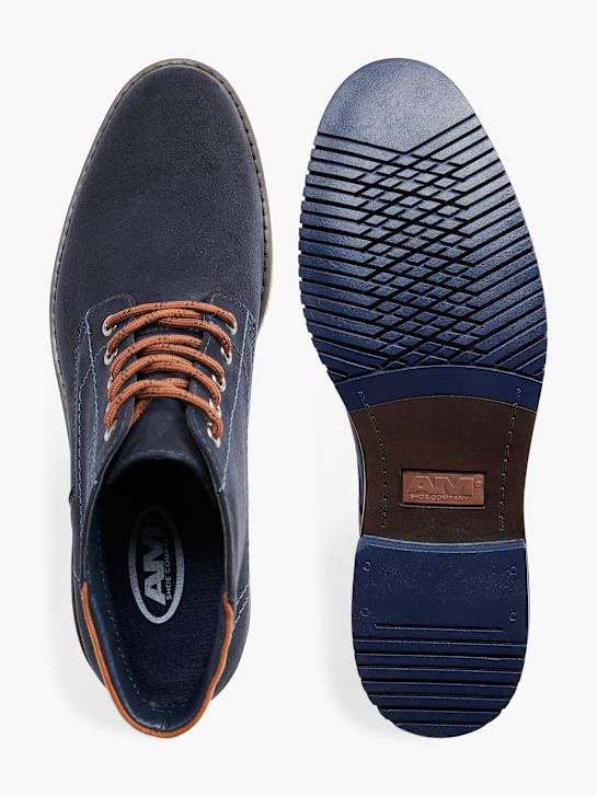 AM SHOE Bota con cordones Azul 18769 3