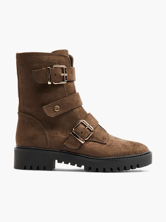 Graceland Biker Boots Braun 3441 1