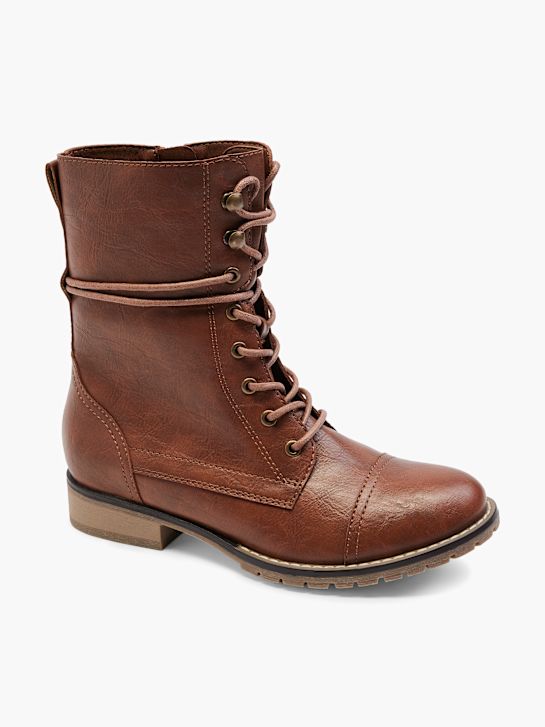 Graceland Schnürboots Cognac 19437 1