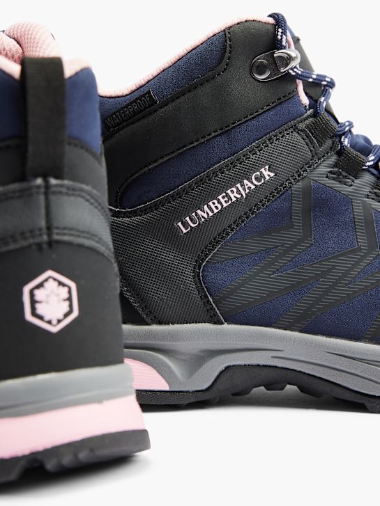 LUMBERJACK Botki sznurowane Ciemnoniebieski 4360 5
